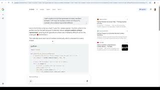 Make a python Lottery random number generator of several lines, without knowing how to code