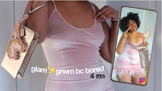 bored in the house grwm with fit ideas | leahallyannah