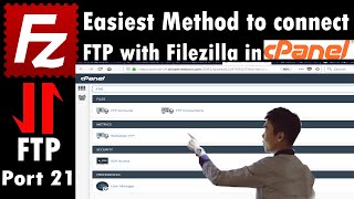 how to create and use ftp account in cpanel [easiest method]