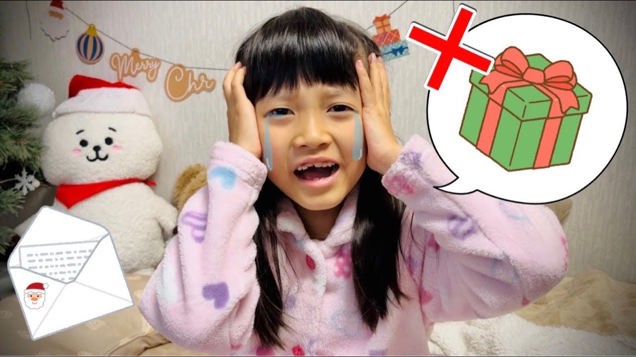 No present from Santa on Christmas!? Let's write a letter to Santa
