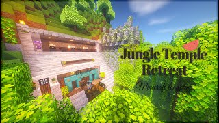 Minecraft hardcore longplay Jungle Temple Retreat🍉【4K】No commentary