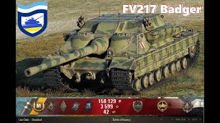 🔵 Through the pages of WoTReplays:  FV217 Badger  -  Damage :  9319   (FoReaL   - Live Oaks)