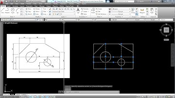 AutoCAD Basic Tutorial: Draw polygons and circles, Exercise #2