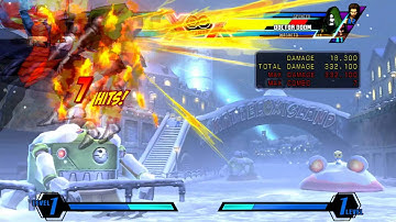 UMvC3 Solo Dormammu Combos 1 Meter