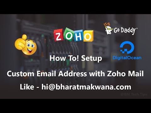 How to Setup Custom Email Address with Zoho Mail