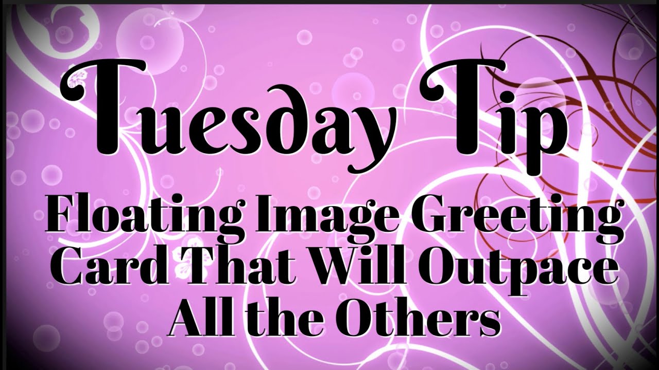 Floating Image Greeting Card That Will Outpace All the Others