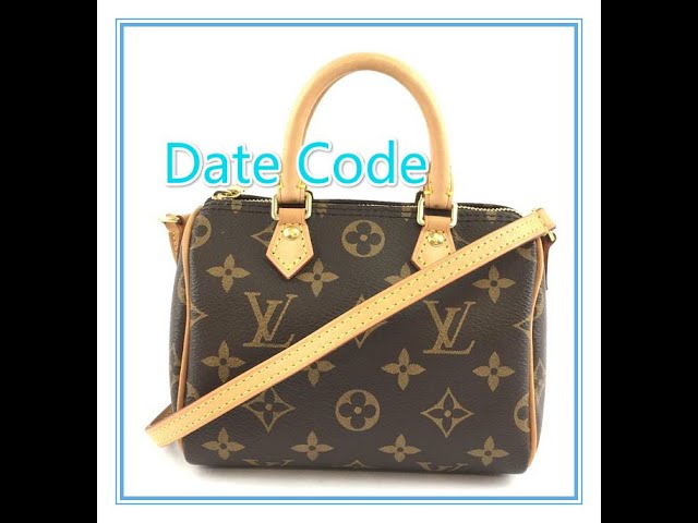 Date Code & Stamp] Louis Vuitton Speedy Nano Monogram Canvas