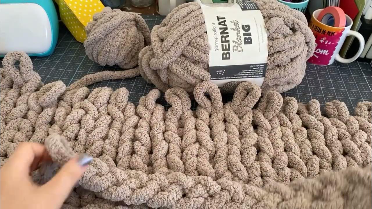 Best Deal for 8 Pack Chunky Chenille Yarn for Blanket, Beige Super Bulky