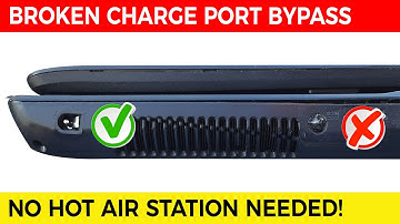 Laptop Charging Port Bypass Fix 💻
