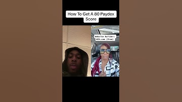 How To Build A 85 Paydex Score FAST
