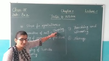 Class 4 Evs chapter 3 lec.1( Fields to kitchen)