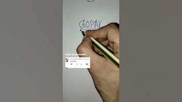 Gopal name logo✨#shorts#shortvideo #youtubeshorts #viral #logo #Gopal..