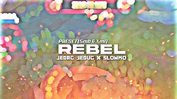 [PRESET] MOBILE LEGENDS JEDAG JEDUG X SLOWMO || ALIGHT MOTION