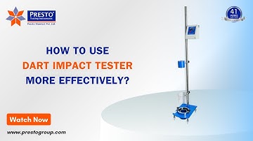 How to use dart impact tester more effectively? | presto group