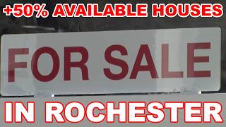 More houses for sale in Rochester than in past six years