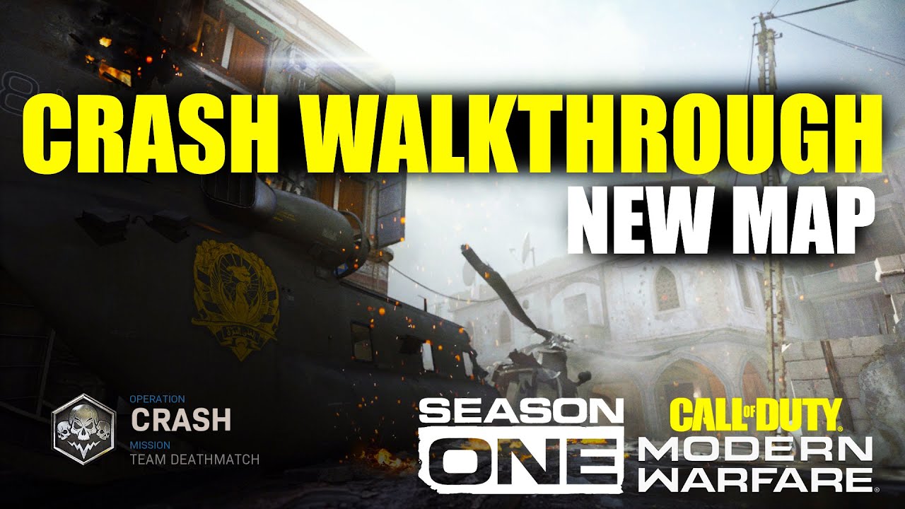 NEW CRASH MP MAP WALKTHROUGH | Call of Duty Modern Warfare - YouTube