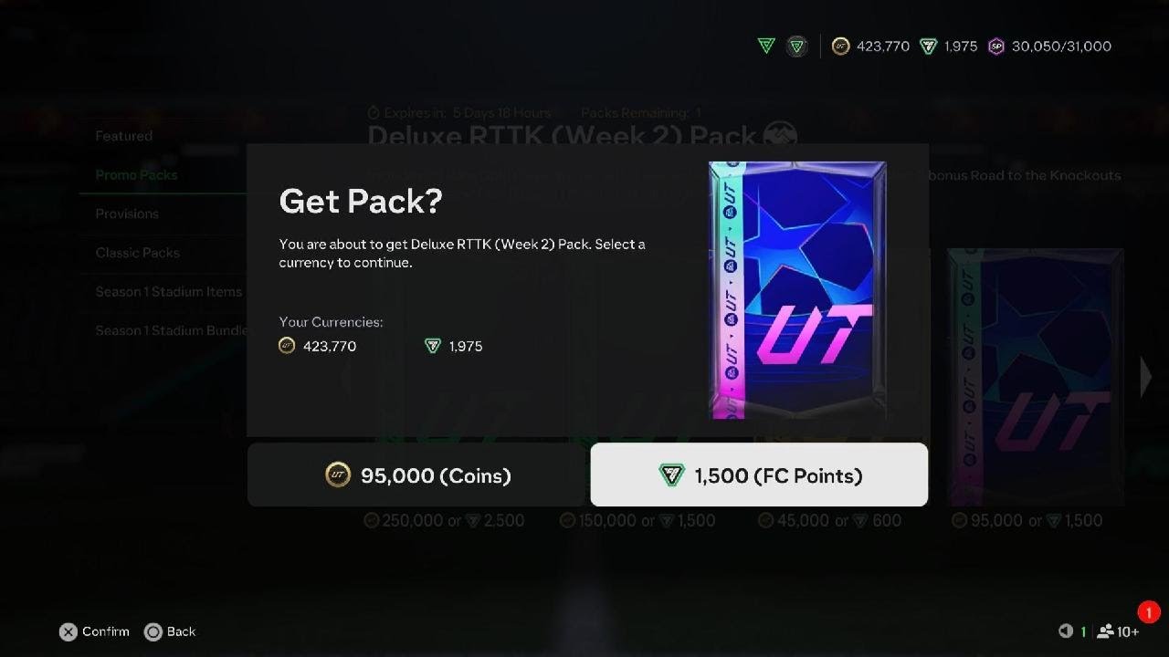 EA SPORTS FC 25 *NEW* Deluxe RTTK (Week 2) Pack, 350K+ COINS PLAYER ...