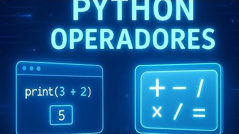 Tipos de operadores en Python