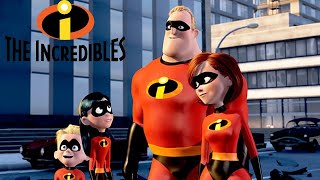 The Incredibles 2004 Disney Superhero Film Parr Family Review