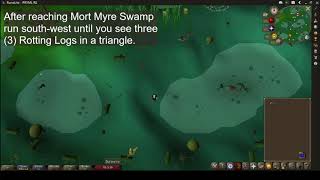 OldSchool Runescape Money Making Guide +500k GP/hr - Mort Myre Fungi - Fairy Ring Method (2020)