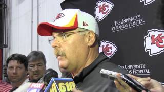 6-5-13 Andy Reid Chiefs Mini Camp