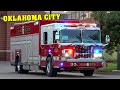[FULL HOUSE RESPONSE] - OKLAHOMA CITY Fire Station 6 | Engine 6, Ladder 6 &amp; Rescue 6 Responding!