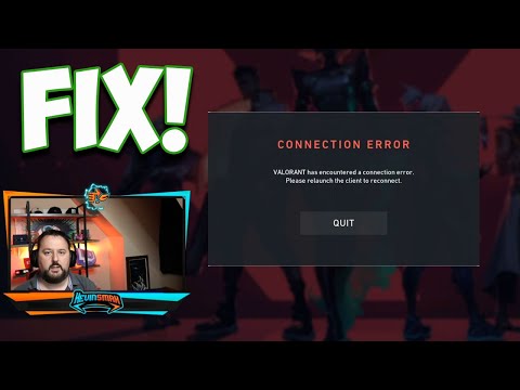 Valorant Has Encountered An Error (Connection Error FIX)