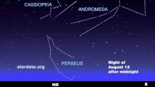 August 12, 2010 Perseid Meteor Shower Peaks Late Thursday Night