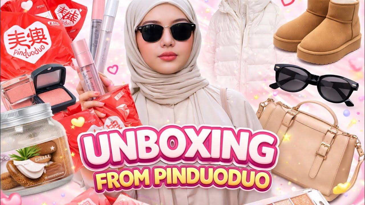 Unboxing from Pinduoduo🍓