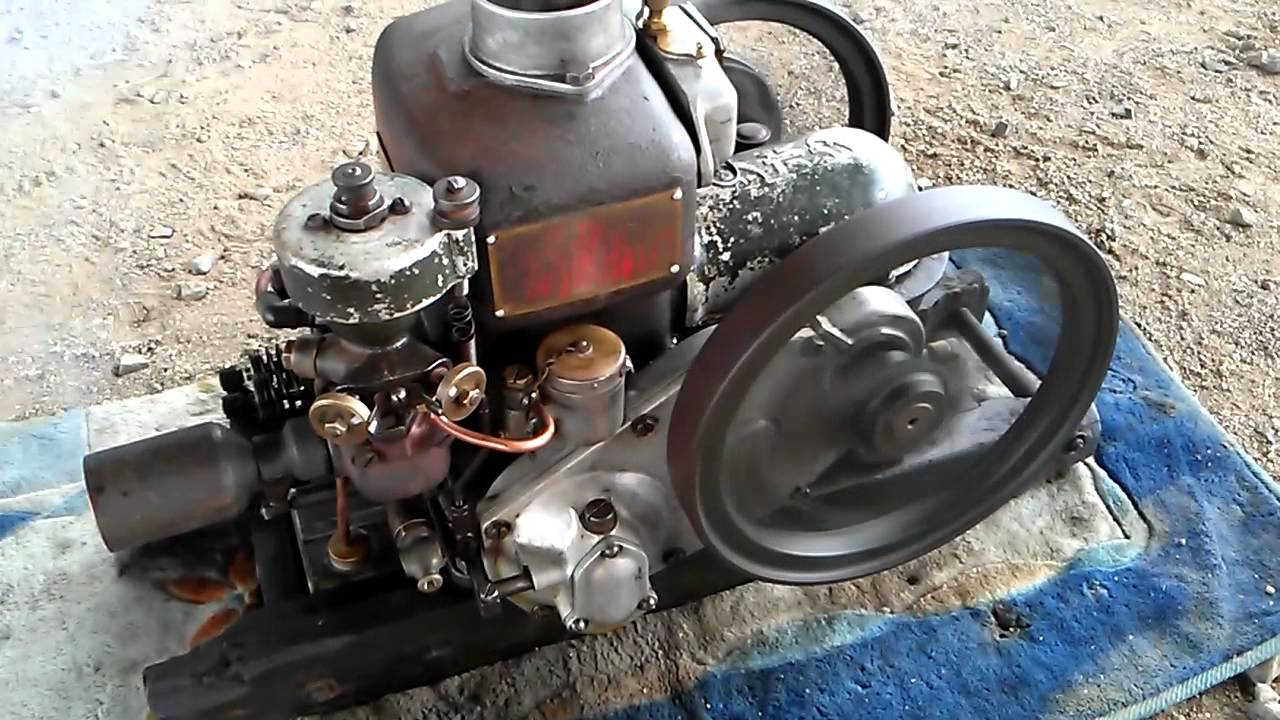 治して再生！！ 遠いむかしのエンジン！！クボタSHC型石油発動機