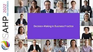 ISAHP 2022: A DECISION MAKING APPROACH FOR SELECTING SUSTAINABLE SUPPLIER