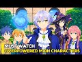 Top 10 Upcoming Anime with OVERPOWERED Main Characters in 2026