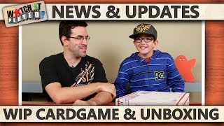 News (2014-09-14): WIP Cardgame, Unboxing, & More