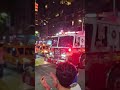 Knicks fans celebrate across NYC #shorts