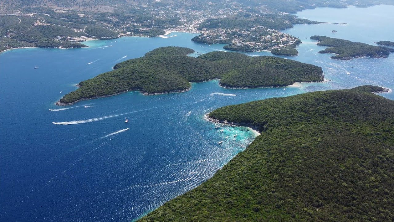 Boating in Syvota.  