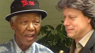 Cast of TSOTSI Meet Nelson MANDELA on 16 March 2006 in Cape Town
