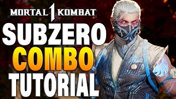 Mortal Kombat 1 SUBZERO Combos - Mortal Kombat 1 SUBZERO Combo Tutorial