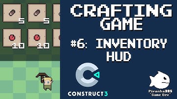Make an RPG Crafting Game in Construct3 #6