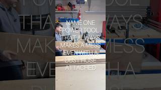 The Mitre Saw Wins But Honourable Mention To My Router.