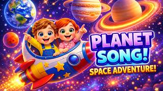 The Planet Song! Leo &amp; Emma Space Adventure Learn Planets Nursery Rhymes &amp; Kids Songs  2