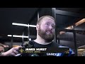 James Hurst talks Derek Carr, Panthers defense | New Orleans Saints