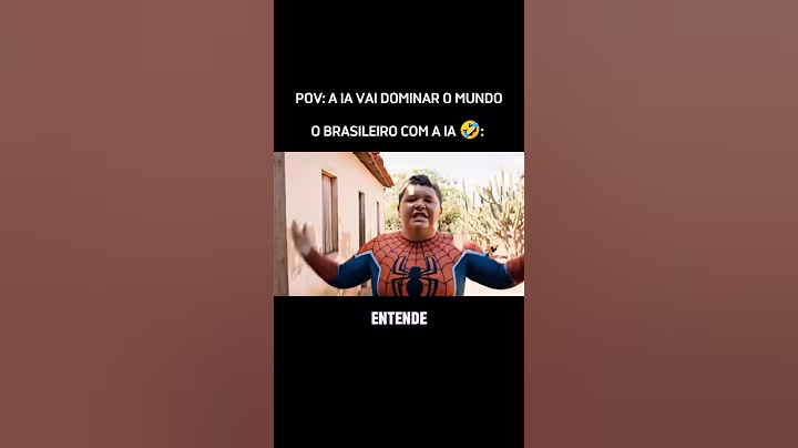 O brasileiro com a IA 🤣 #ai #pov #veo3