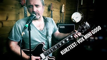 Kurztest: VOX Mini Go50 Amp - Ein bissl Loop und ein paar Sounds
