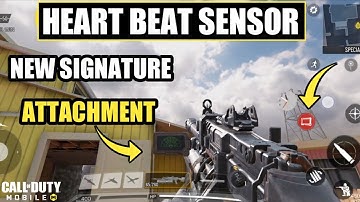 *NEW* Codm Signature Attachment Hades Heartbeat Sensor Review Gameplay | Codm Test Server