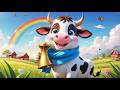 "Moo Moo Baby Cow 🐄 | Catchy Animal Song for Toddlers &amp; Preschoolers"