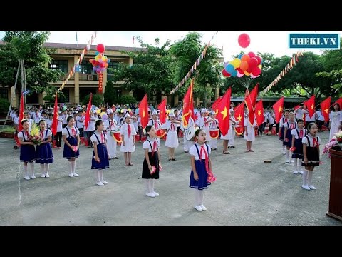 Video Hình ảnh chào cờ đẹp tư liệu dạy hát quốc ca lơp 3 - youtube