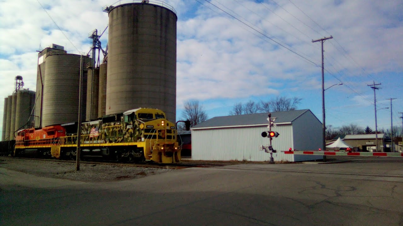 Afternoon EASTBOUND FW-LI CFE-09 SHV CFE/CFE Grain/Mixed Freight/Rail/Steel Train! (03/02/2026)