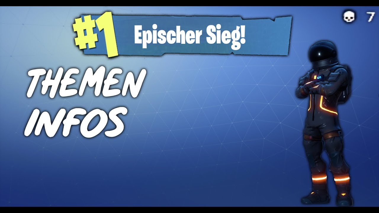 Fortnite Battle Royale I Themen &amp; Infos YouTube