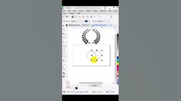 leaf logo design coreldraw tutorial