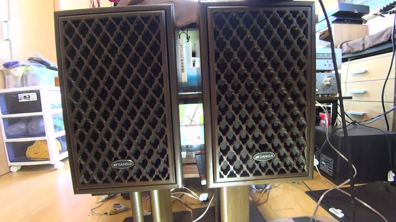 SANSUI サンスイ SP-K1 - YouTube